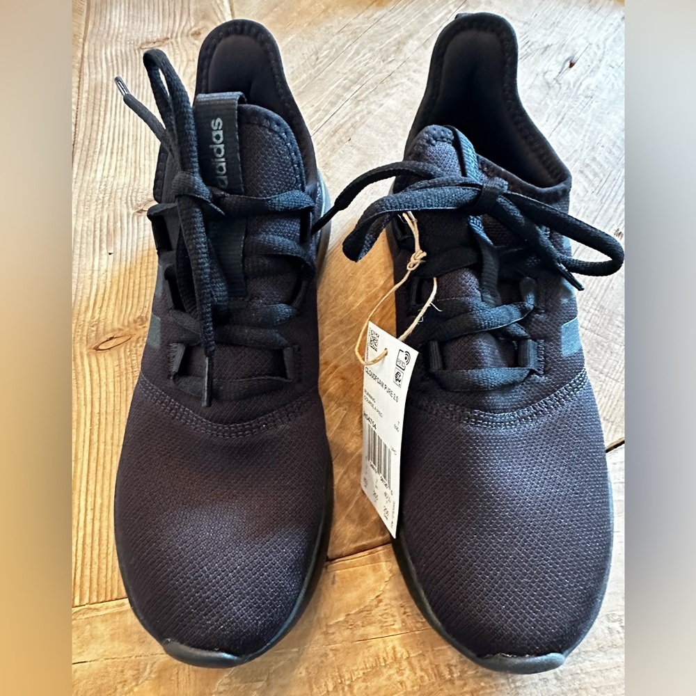 NIB Black Adidas Women’s Sneakers Cloudfoam Pure 2.0 Size 8.5